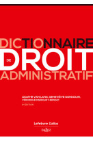 Dictionnaire de droit administratif. 9e ed.