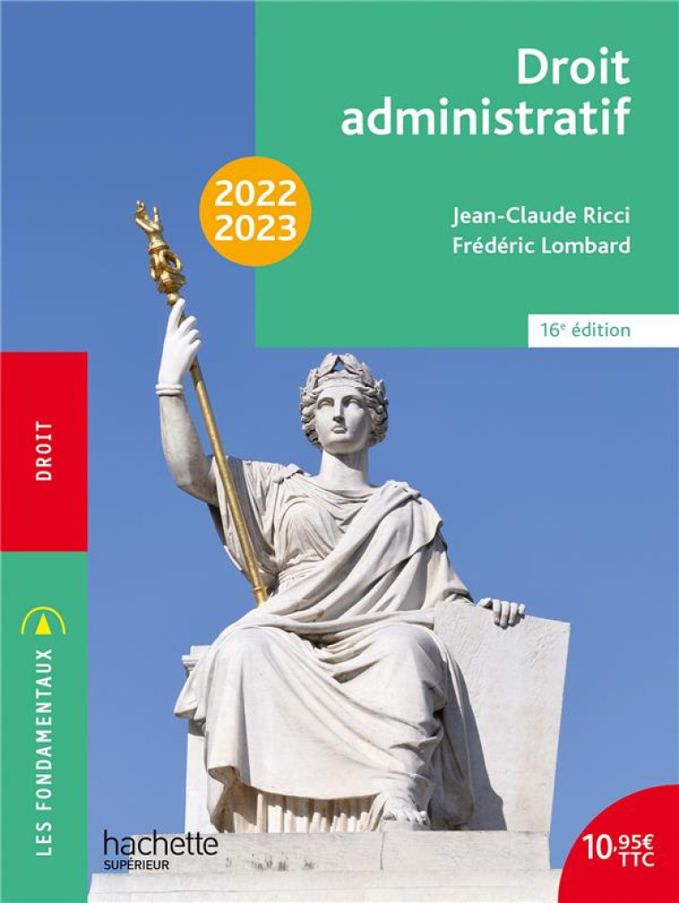 DROIT ADMINISTRATIF (EDITION 2022/2023) - LOMBARD/RICCI - HACHETTE