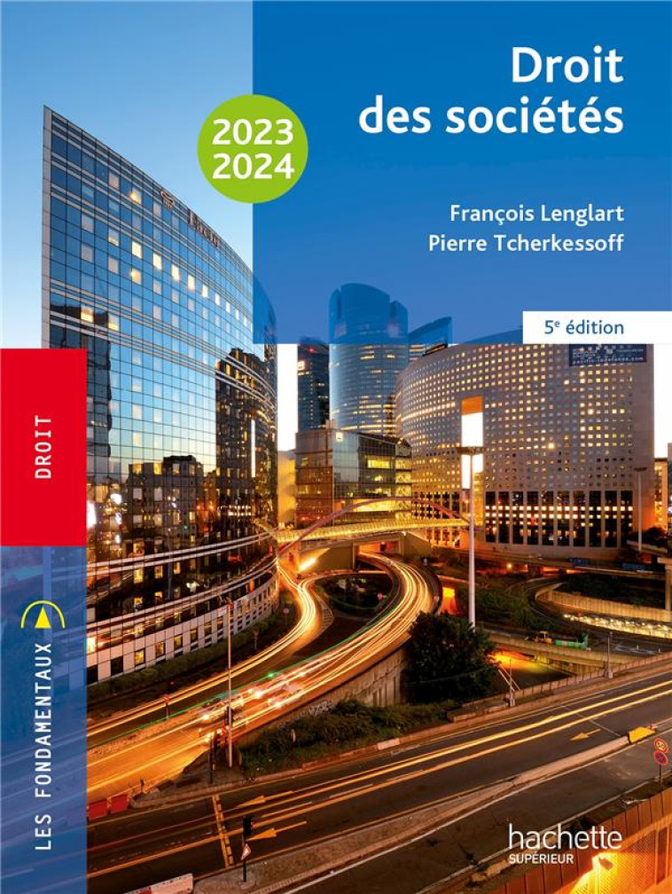 DROIT DES SOCIETES (EDITION 2023/2024) - LENGLART - HACHETTE