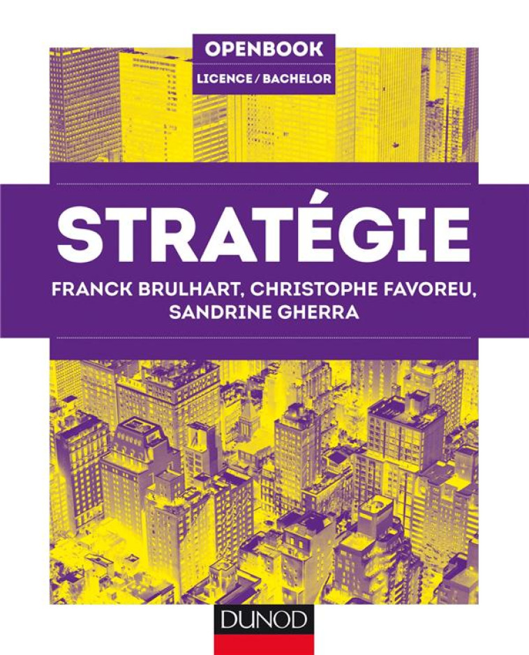 STRATEGIE - BRULHART/FAVOREU - Dunod