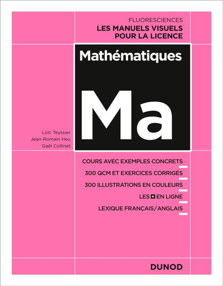 MATHEMATIQUES  -  COURS, EXERCICES, METHODE - TEYSSIER/HEU - DUNOD