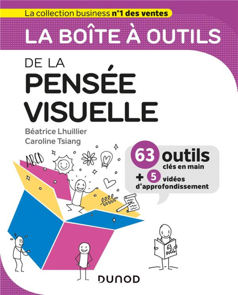 LA BOITE A OUTILS : DE LA PENSEE VISUELLE - LHUILLIER/TSIANG - DUNOD