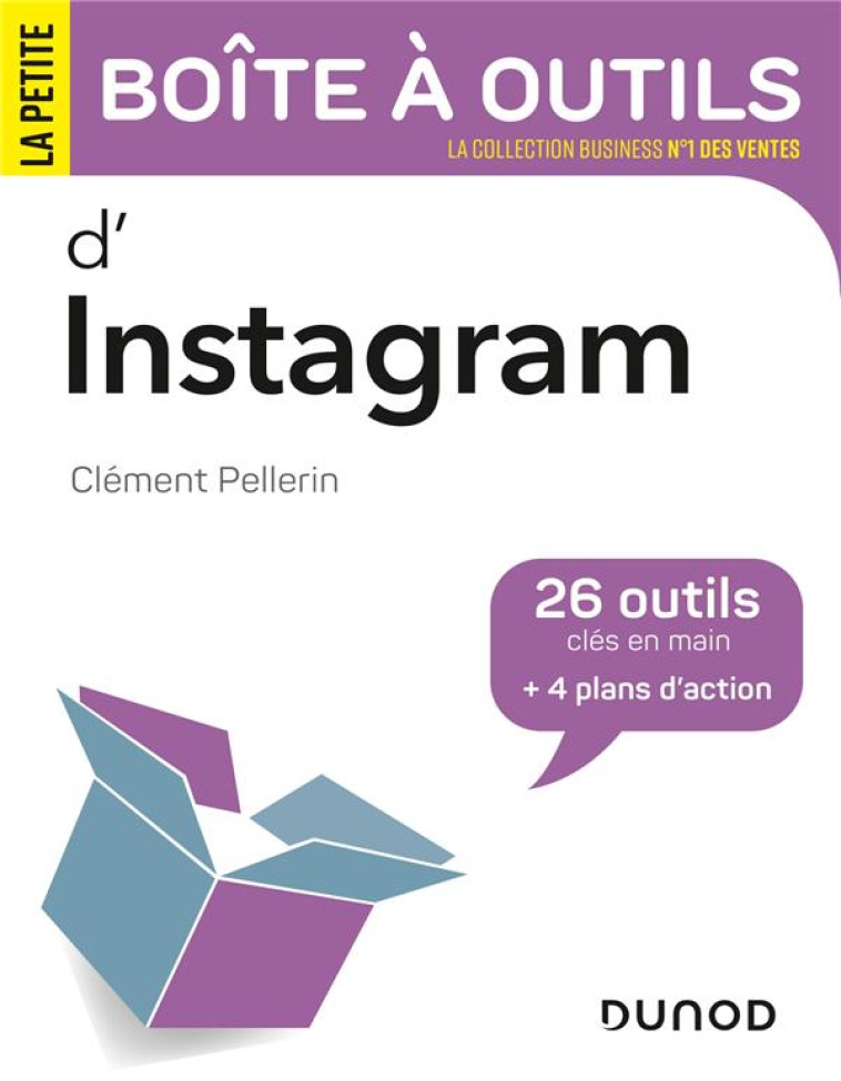 LA PETITE BOITE A OUTILS D'INSTAGRAM - PELLERIN CLEMENT - DUNOD