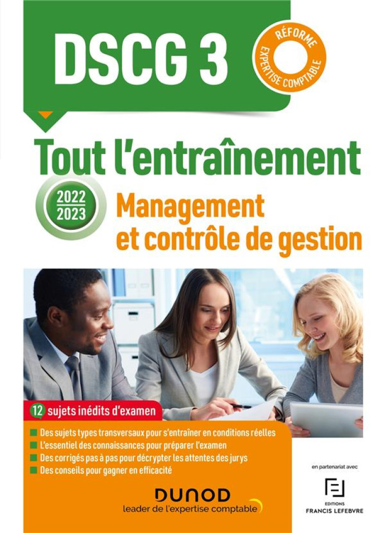 DSCG 3 : MANAGEMENT ET CONTROLE DE GESTION  -  TOUT L'ENTRAINEMENT (EDITION 2021/2022) - RAGAIGNE/TAHAR/GOND - DUNOD