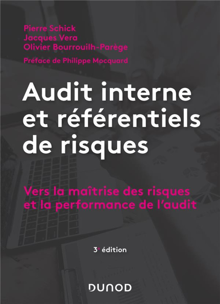 AUDIT INTERNE ET REFERENTIELS DE RISQUES  -  VERS LA MAITRISE DES RISQUES ET LA PERFORMANCE DE L'AUDIT (3E EDITION) - SCHICK/VERA - DUNOD