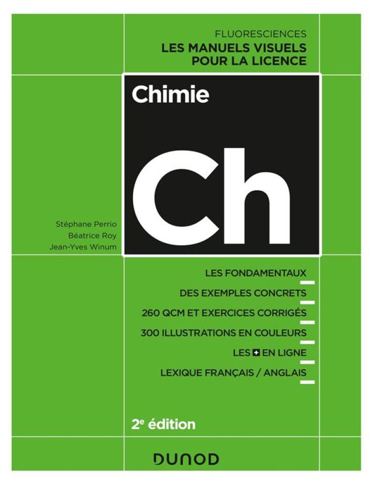 CHIMIE (2E EDITION) - PERRIO/ROY/WINUM - DUNOD