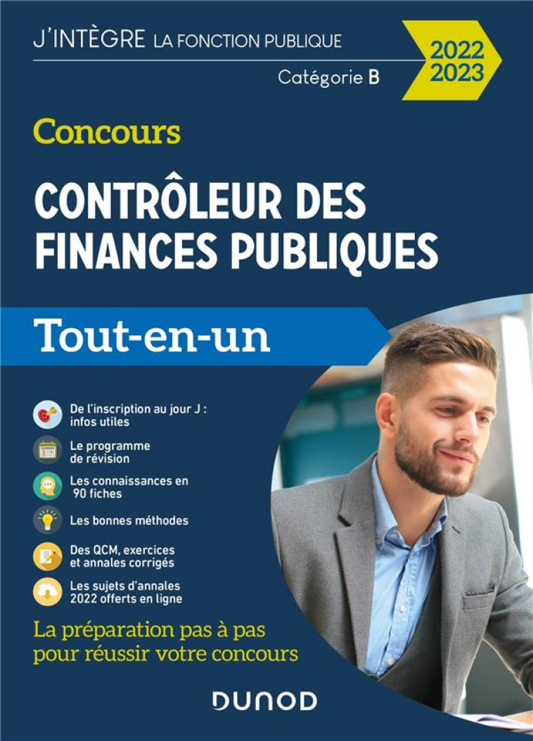 CONCOURS CONTROLEUR DES FINANCES PUBLIQUES  -  TOUT-EN-UN (EDITION 2022/2023) - BECK/SPELLER/BADUFLE - DUNOD