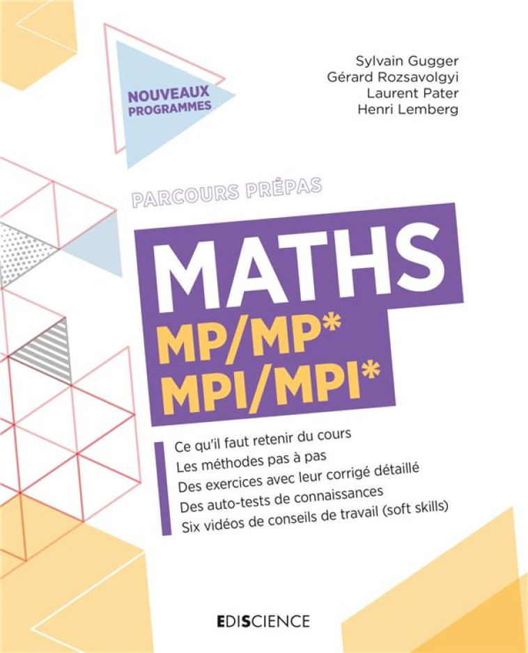 MATHS  -  MP-MP*-MPI/MPI* - GUGGER/ROZSAVOLGYI - DUNOD