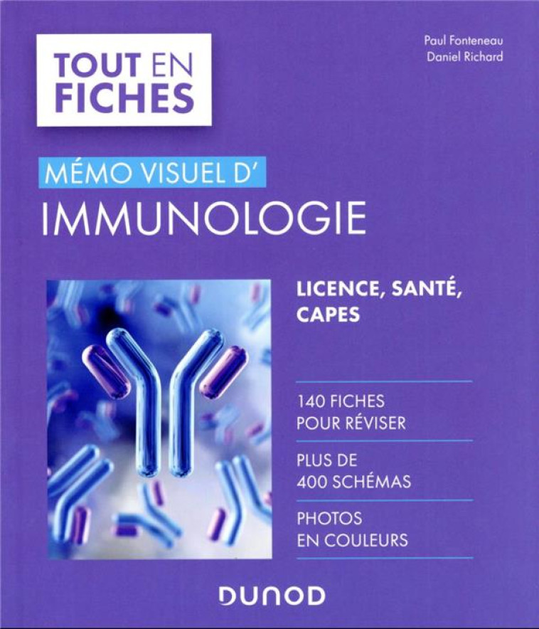 MEMO VISUEL D'IMMUNOLOGIE - FONTENEAU/RICHARD - DUNOD