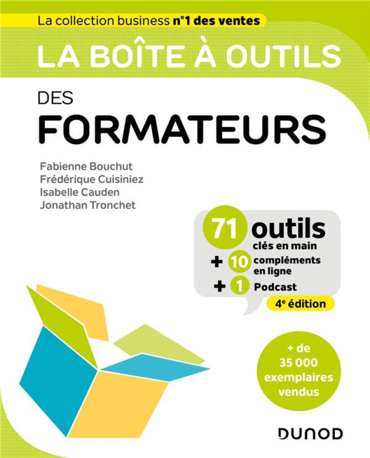 LA BOITE A OUTILS : DES FORMATEURS (4E EDITION) - BOUCHUT/CUISINIEZ - DUNOD