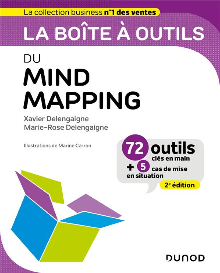 LA BOITE A OUTILS DU MIND MAPPING - 2E ED. - DELENGAIGNE - DUNOD