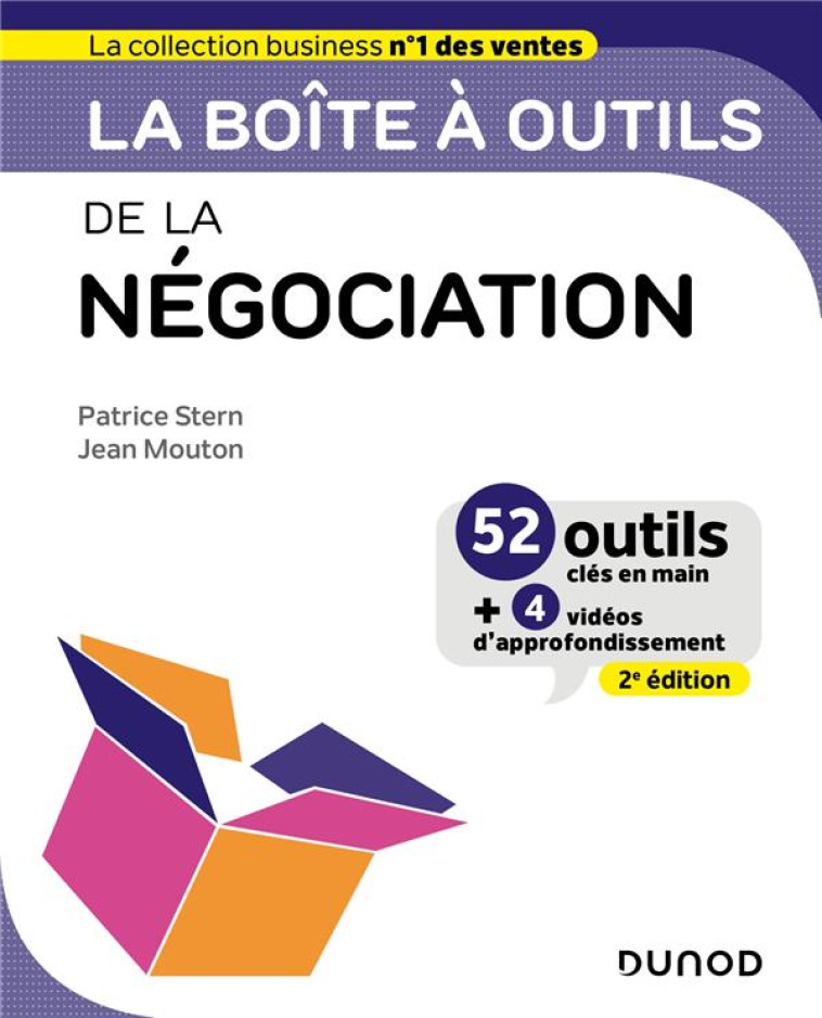 LA BOITE A OUTILS : DE LA NEGOCIATION (2E EDITION) - STERN/MOUTON - DUNOD