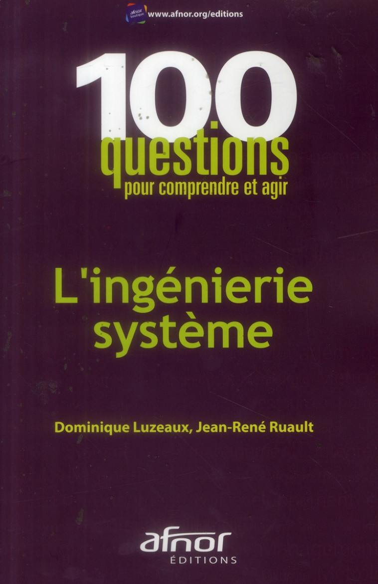 L'INGENIERIE SYSTEME - LUZEAUX/RUAULT - AFNOR