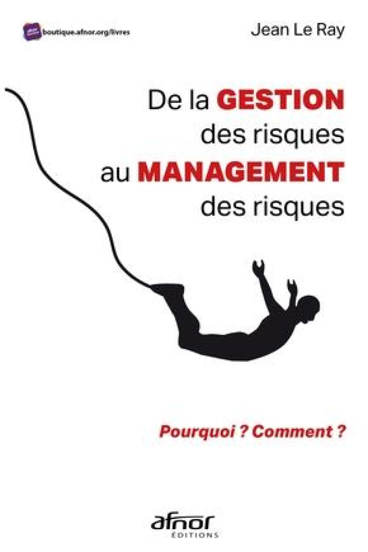 DE LA GESTION DES RISQUES AU MANAGEMENT DES RISQUES : POURQUOI ? COMMENT ? - LE RAY JEAN - AFNOR