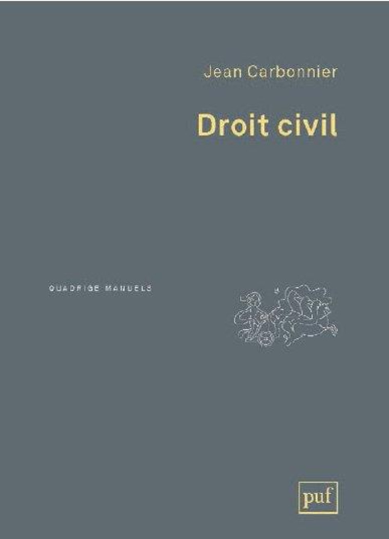 DROIT CIVIL (2E EDITION) - CARBONNIER JEAN - PUF