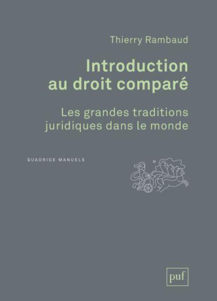 INTRODUCTION AU DROIT COMPARE  -  LES GRANDES TRADITIONS JURIDIQUES DANS LE MONDE - RAMBAUD THIERRY - PUF