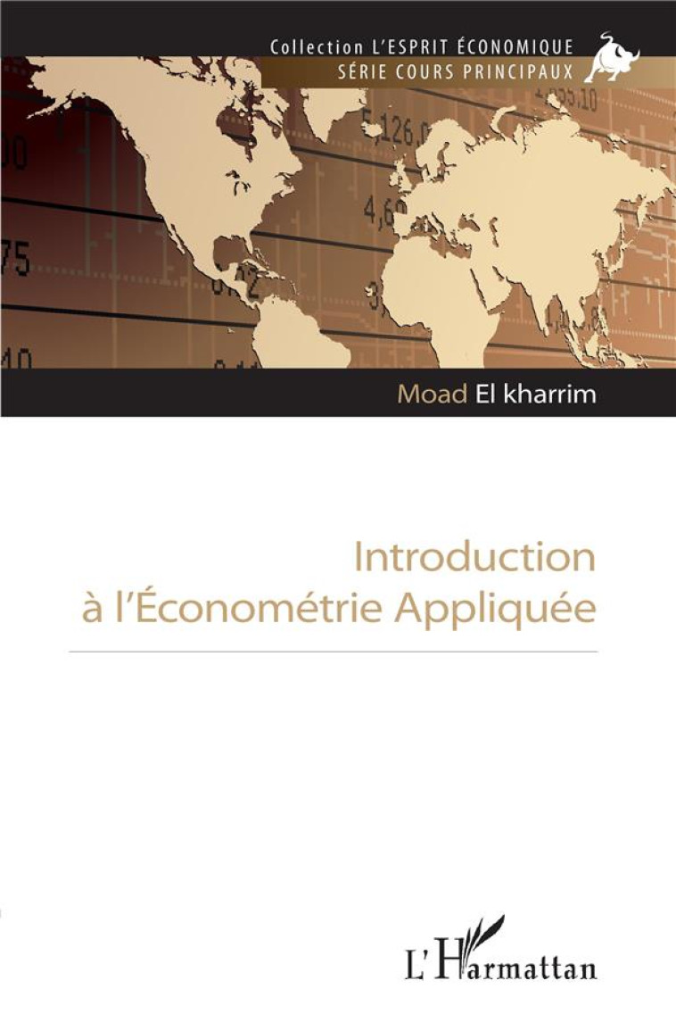 INTRODUCTION A L'ECONOMETRIE APPLIQUEE - EL KHARRIM MOAD - L'HARMATTAN