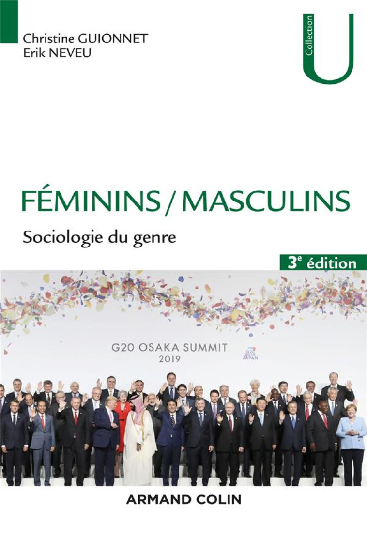 FEMININS / MASCULINS  -  SOCIOLOGIE DU GENRE (3E EDITION) - GUIONNET/NEVEU - NATHAN