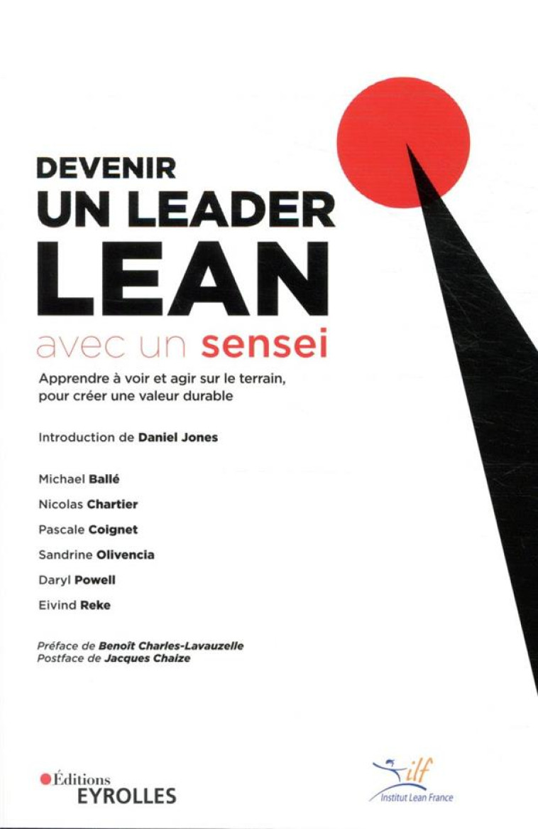 DEVENIR UN LEADER LEAN AVEC UN SENSEI - BALLE/CHARTIER/REKE - EYROLLES