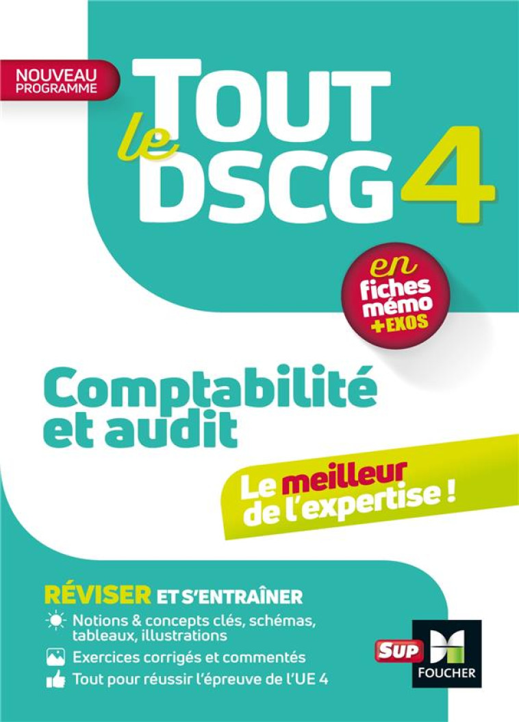 TOUT LE DSCG 4  -  COMPTABILITE ET AUDIT (3E EDITION) - BURLAUD/KELLER/CARRE - FOUCHER