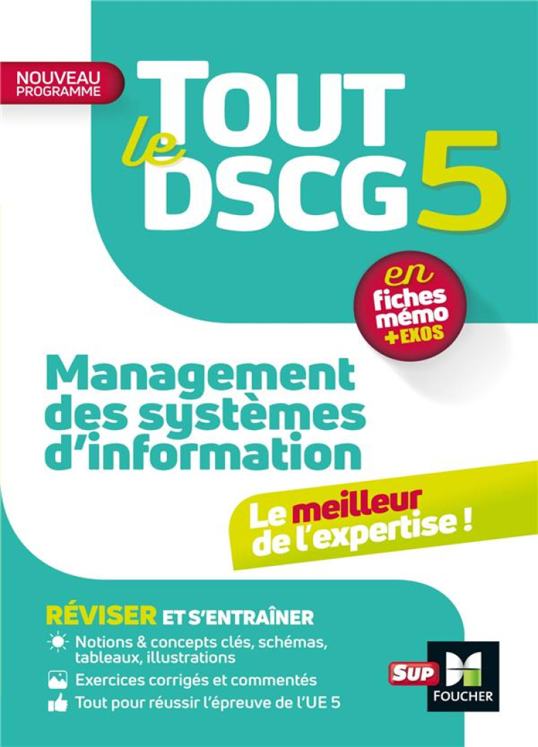 TOUT LE DSCG 5  -  MANAGEMENT DES SYSTEMES D'INFORMATIONS - SOUTENAIN/BURLAUD - FOUCHER