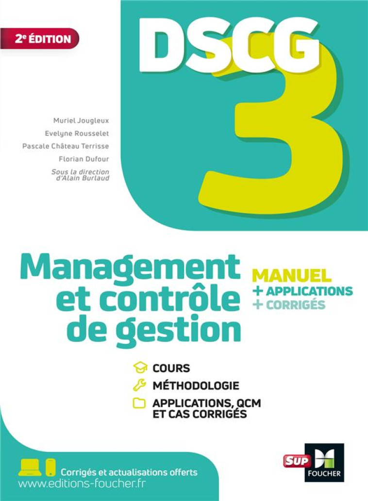 DSCG 3 : MANAGEMENT ET CONTROLE DE GESTION - CHATEAU TERRISSE - FOUCHER