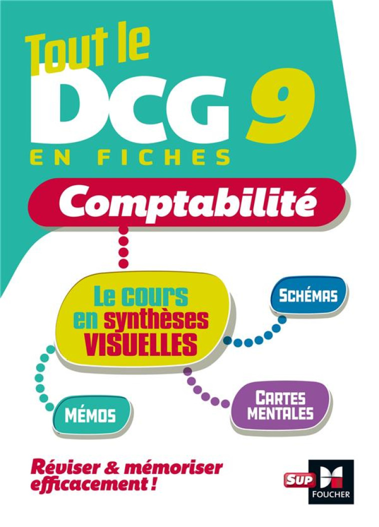 TOUT LE DCG 9 EN FICHES  -  COMPTABILITE  -  LE COURS EN SYNTHESES VISUELLES (EDITION 2023/2024) - BURLAUD ALAIN - FOUCHER