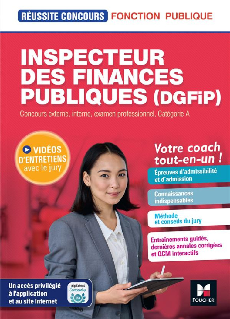 REUSSITE CONCOURS INSPECTEUR DES FINANCES PUBLIQUES DGFIP - PREPARATION COMPLETE - MULERO MICHAEL - FOUCHER