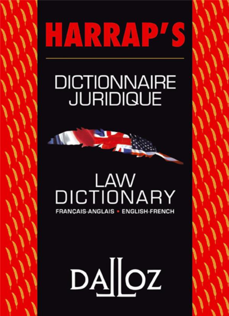 DICTIONNAIRE JURIDIQUE FRANCAIS-ANGLAIS - COLLECTIF - DALLOZ