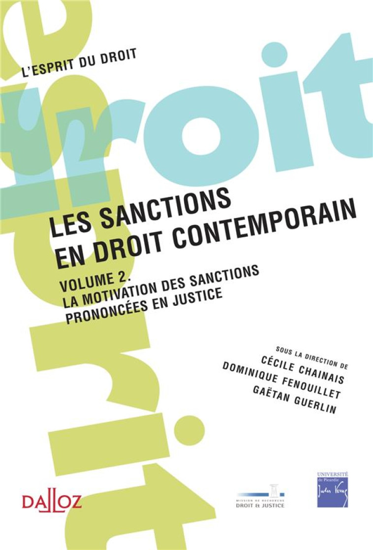 LES SANCTIONS EN DROIT CONTEMPORAIN - FENOUILLET/GUERLIN - Dalloz