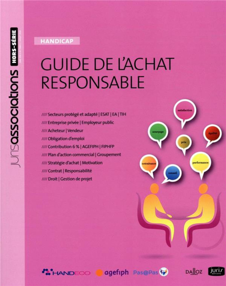 GUIDE DE L'ACHAT RESPONSABLE  -  HANDICAP (3E EDITION) - ALDROVANDI PIERRE - DALLOZ