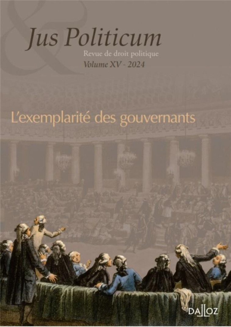 JUS POLITICUM - VOL. XV - INSTITUT MICHEL VILL - DALLOZ