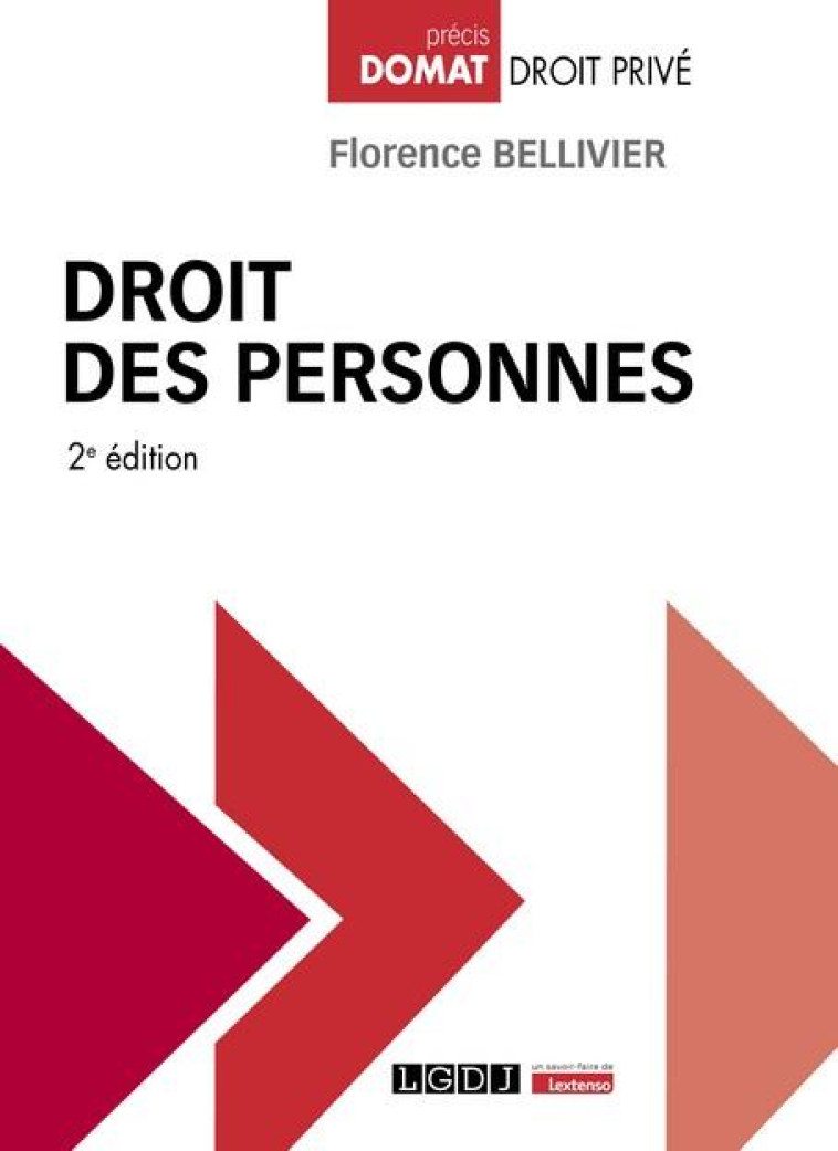 DROIT DES PERSONNES (2E EDITION) - BELLIVIER FLORENCE - LGDJ