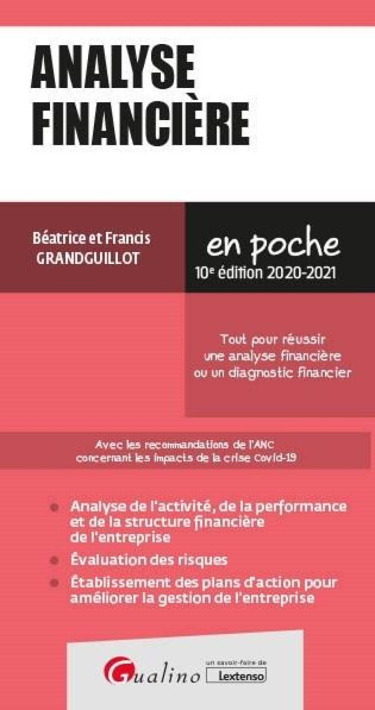 ANALYSE FINANCIERE (EDITION 2020/2021) - GRANDGUILLOT - GUALINO