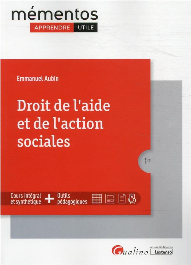 DROIT DE L'AIDE ET DE L'ACTION SOCIALES - AUBIN EMMANUEL - GUALINO