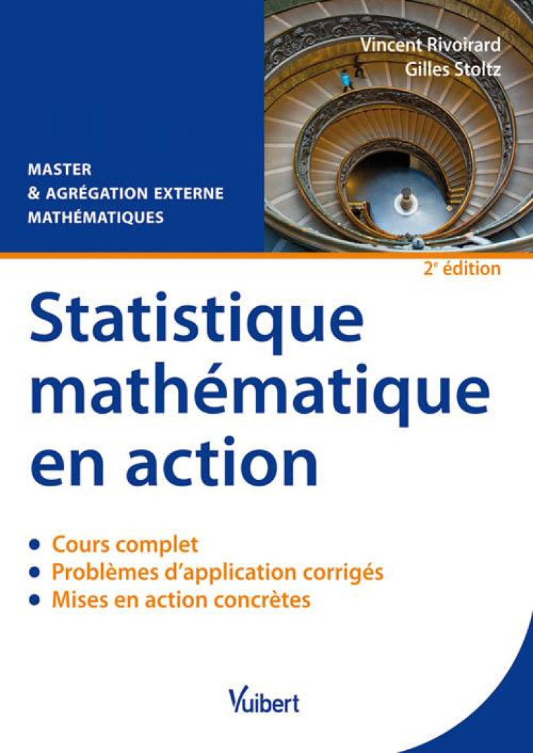 STATISTIQUE MATHEMATIQUE EN ACTION - COURS ET PROBLEMES D'APPLICATION CORRIGES  MASTER #038; AGREGATION - STOLTZ/RIVOIRARD - VUIBERT