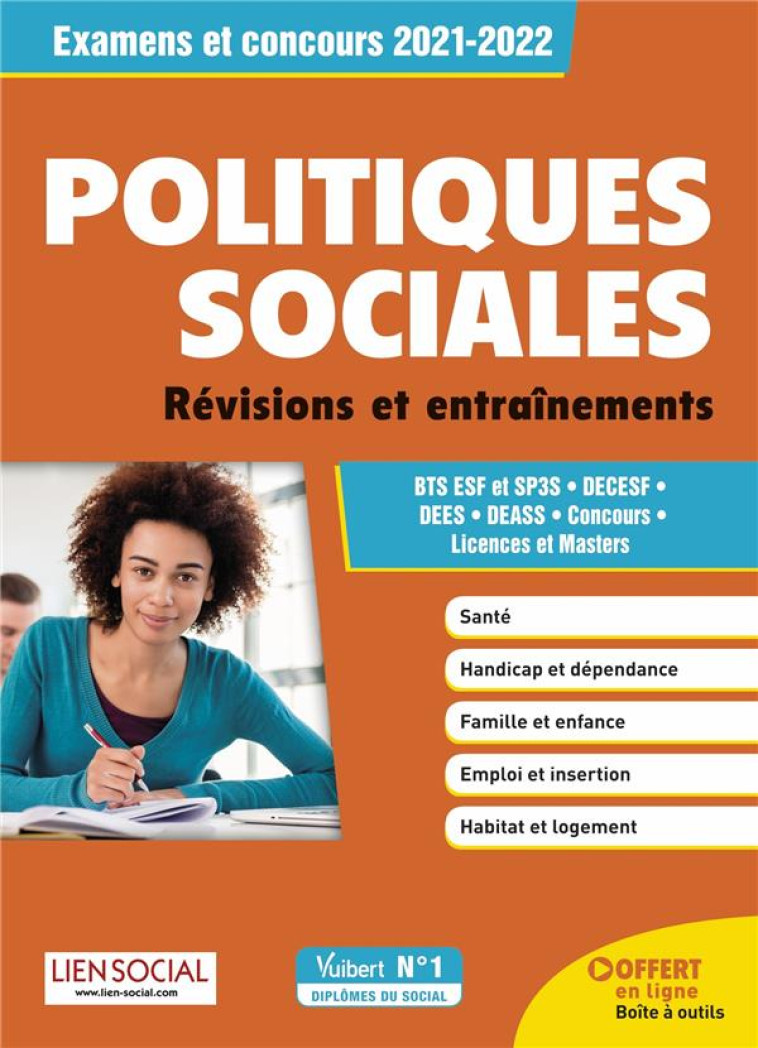 POLITIQUES SOCIALES  -  REVISIONS ET ENTRAINEMENT  -  BTS ESF ET SP3S  -  DECESF, DEES, DEASS - JAMOT-ROBERT/PERES - VUIBERT