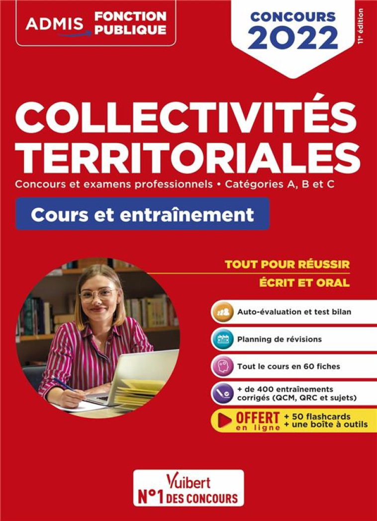 COLLECTIVITES TERRITORIALES : TOUT-EN-UN  -  ECRIT + ORAL  -  A JOUR DES DERNIERES REFORMES  -  CONCOURS 2022 - CHAPSAL/LEBRUN - VUIBERT