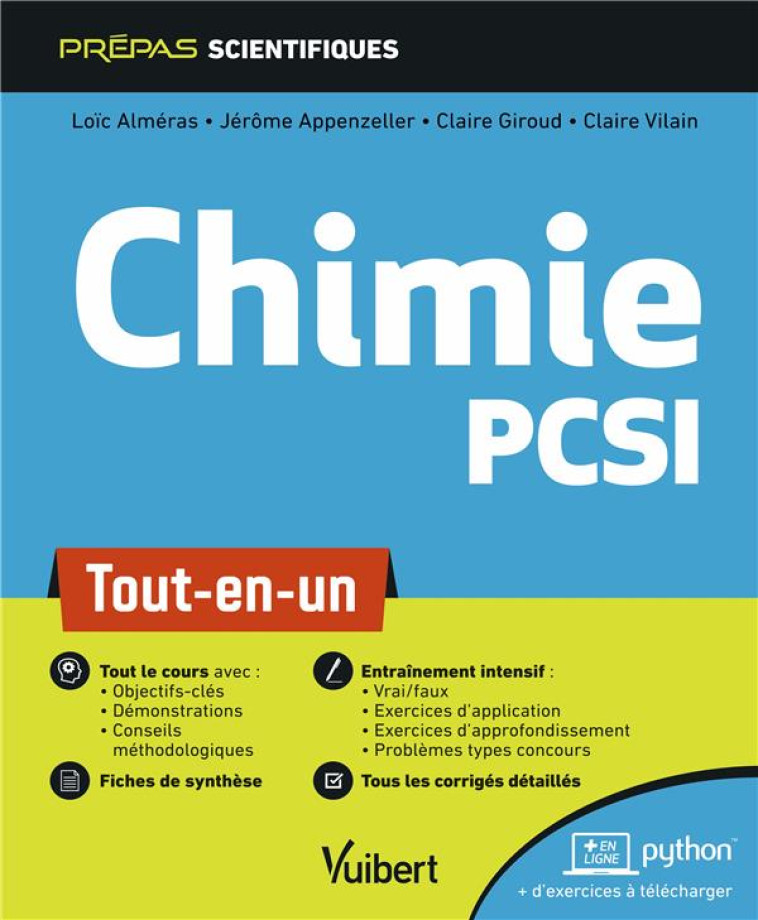 CHIMIE  -  PCSI  -  TOUT-EN-UN - ALMERAS/VILAIN - VUIBERT