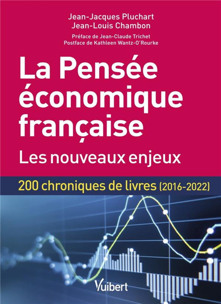 LA PENSEE ECONOMIQUE FRANCAISE : LES NOUVEAUX ENJEUX  -  200 CHRONIQUES DE LIVRES (2016-2022) - CHAMBON/PLUCHART - VUIBERT