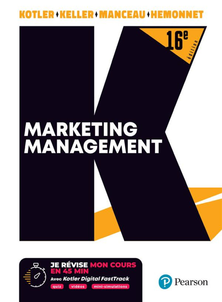 MARKETING MANAGEMENT (16E EDITION) - KELLER/KOTLER - PEARSON