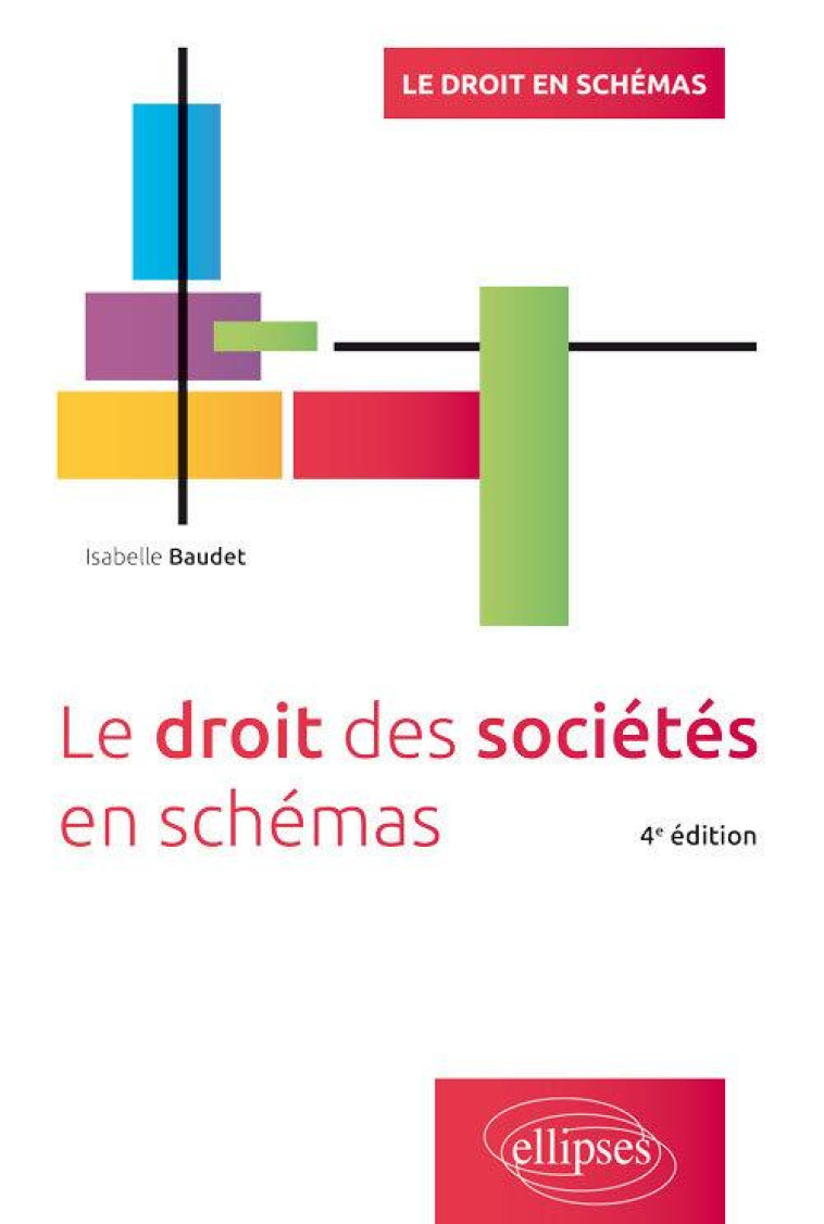 LE DROIT DES SOCIETES EN SCHEMAS - 4E EDITION - BAUDET ISABELLE - ELLIPSES MARKET