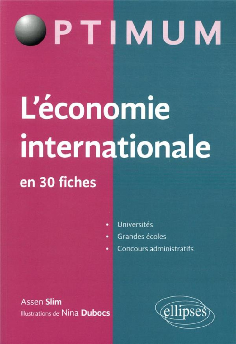 L'ECONOMIE INTERNATIONALE EN 30 FICHES - SLIM/DUBOCS - ELLIPSES MARKET