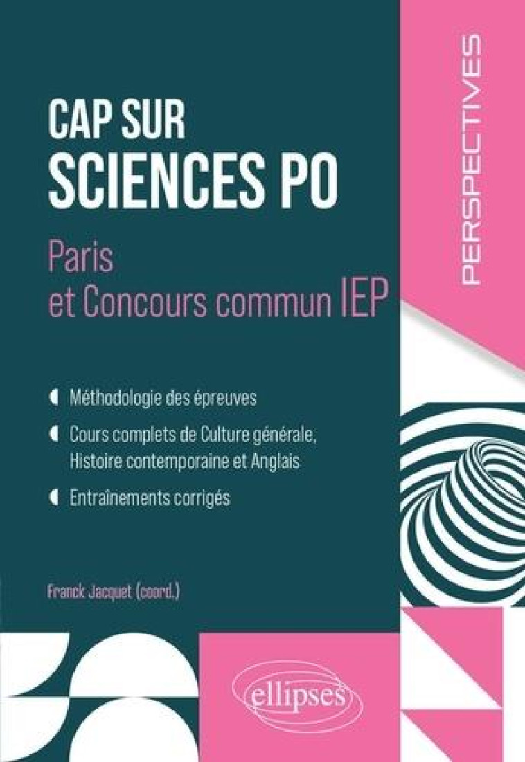 CAP SUR SCIENCES PO : PARIS ET CONCOURS COMMUN IEP - HOFFMANN/JACQUET - ELLIPSES MARKET