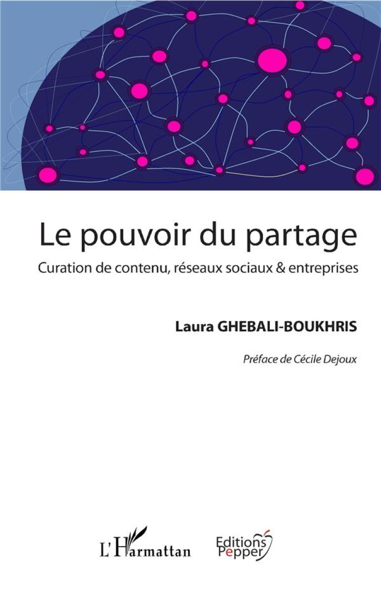 LE POUVOIR DU PARTAGE  -  CURATION DE CONTENU, RESEAUX SOCIAUX ET ENTREPRISES - GHEBALI-BOUKHRIS L. - L'HARMATTAN