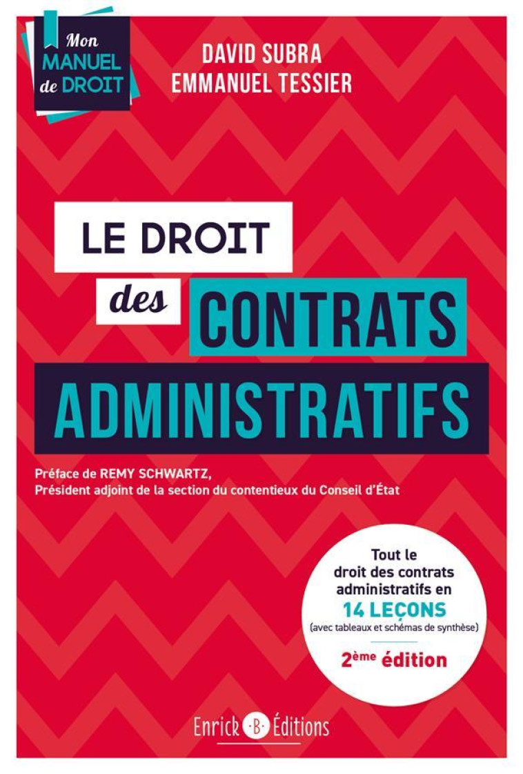 DROIT DES CONTRATS (2E EDITION) - SUBRA/TESSIER - ENRICK