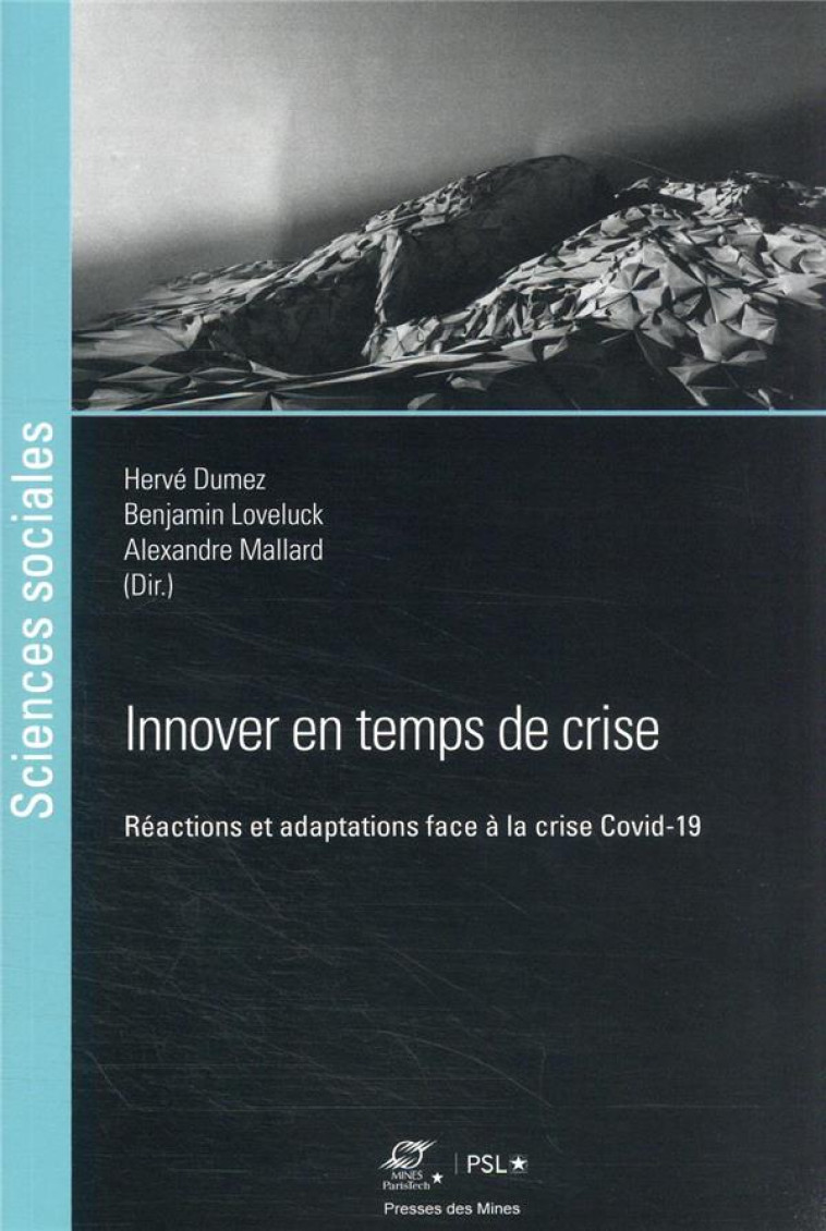 INNOVER EN TEMPS DE CRISE : REACTIONS ET ADAPTATIONS FACE A LA CRISE COVID-19 - DUMEZ/LOVELUCK - ECOLE DES MINES