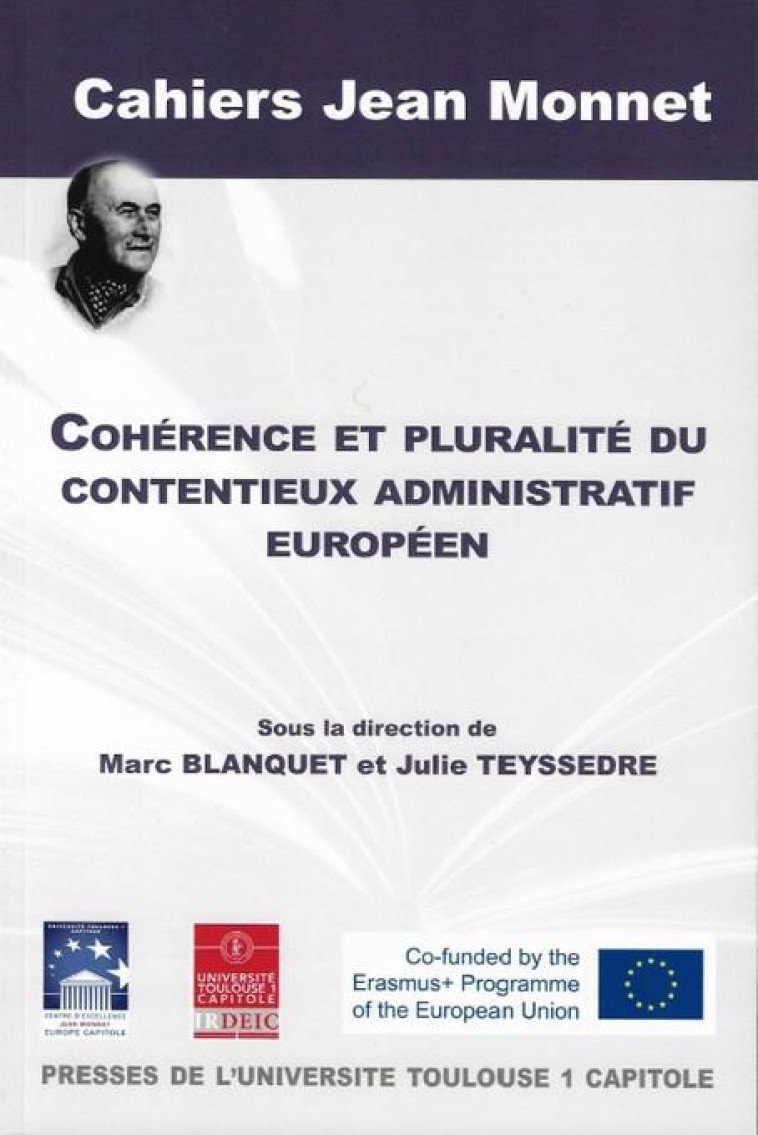 COHERENCE ET PLURALITE DU CONTENTIEUX ADMINISTRATIF EUROPEEN - BLANQUET/TEYSSEDRE - IFR