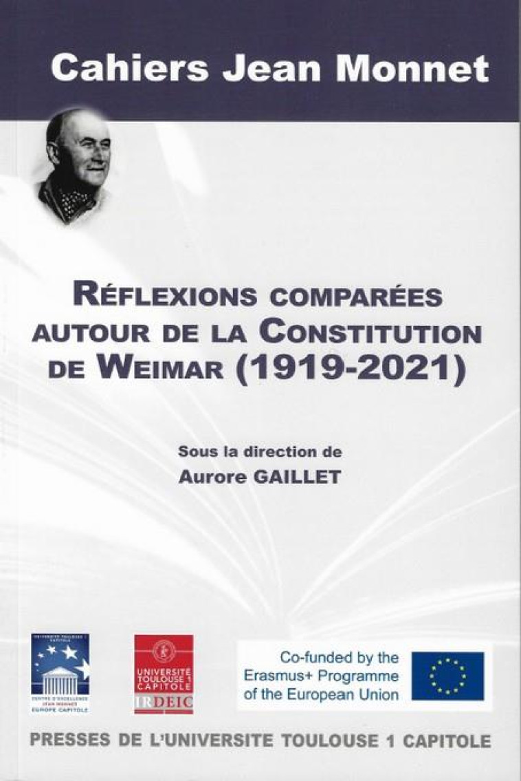 REFLEXIONS COMPAREES AUTOUR DE LA CONSTITUTION DE WEIMAR (1919-2021) - GAILLET AURORE - IFR