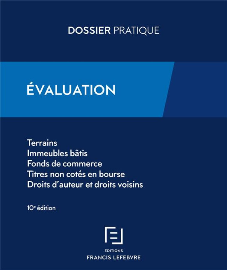 EVALUATION (EDITION 2021) - REDACTION FRANCIS LE - LEFEBVRE